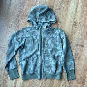 Girls All In Motion Camouflage Jacket Size M 8